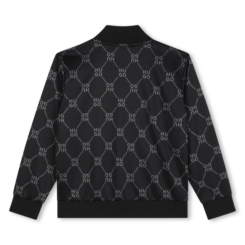 Sweatjacke aus Molton HUGO 
                        BOY