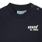 Sweatshirt aus geb&uuml;rstetem Fleece KENZO KIDS 
                    BOY
