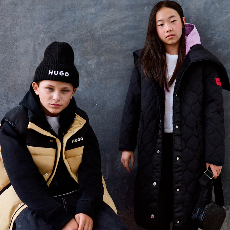 Langer Parka mit Kapuze HUGO 
                        GIRL