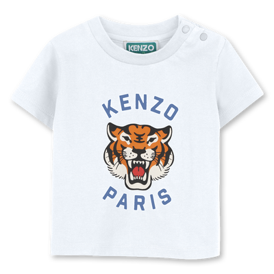 T-Shirt mit kurzen &Auml;rmeln KENZO KIDS UNISEX