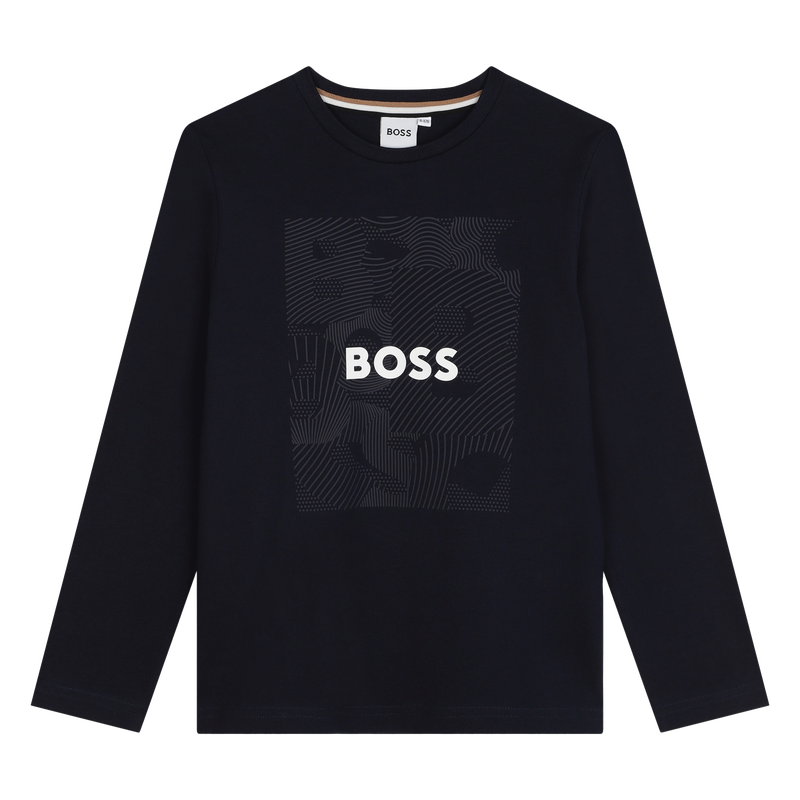 Langarm-T-Shirt BOSS 
                        BOY