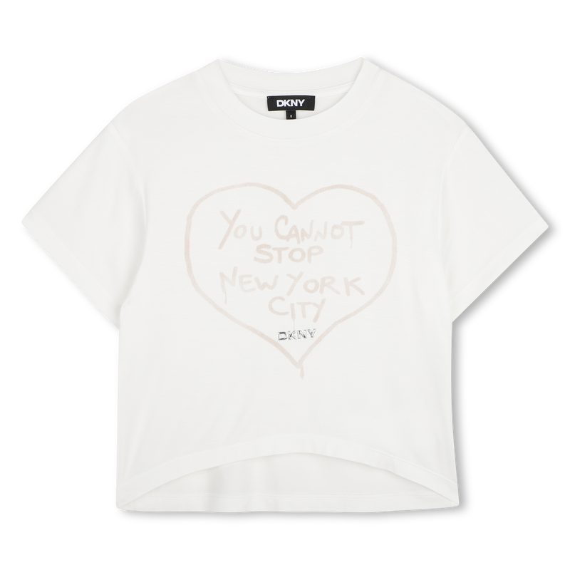 T-Shirt mit kurzen &Auml;rmeln DKNY 
                        GIRL