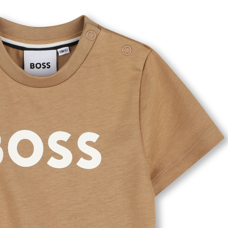 Kurz&auml;rmeliges t-shirt BOSS 
                        BOY