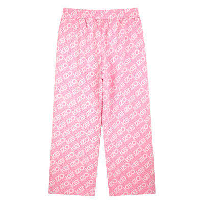 Stoffhose mit Muster KENZO KIDS GIRL