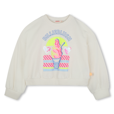 Sweatshirt aus Baumwolle BILLIEBLUSH GIRL