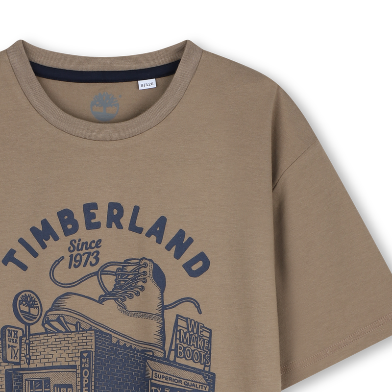 T-Shirt mit kurzen &Auml;rmeln TIMBERLAND 
                        BOY