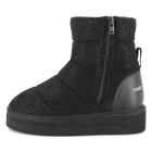 Paillettenbesetzte Stiefelette aus Textil KARL LAGERFELD KIDS 
                    GIRL