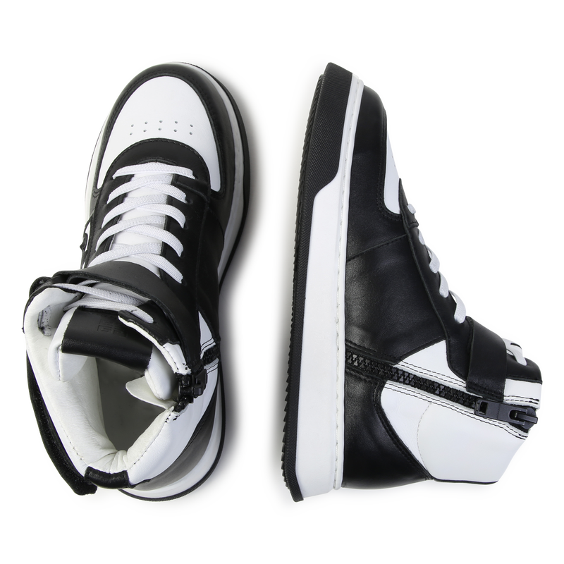 Geschnürte Ledersneakers GIVENCHY 
                        BOY