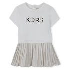 Kurz&auml;rmeliges kleid MICHAEL KORS 
                    GIRL