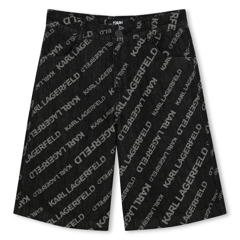 Kurze Jeanshose KARL LAGERFELD KIDS 
                        BOY