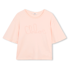 Kurz&auml;rmeliges t-shirt, BL&Uuml;TENBLATT ROSA, hi-res