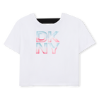 Kurz&auml;rmeliges t-shirt DKNY 
                    GIRL