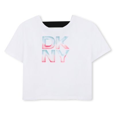 KURZ&Auml;RMELIGES T-SHIRT DKNY GIRL