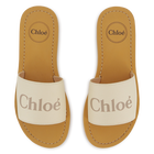 Pantoletten aus schaffell aus leder CHLOE 
                    GIRL