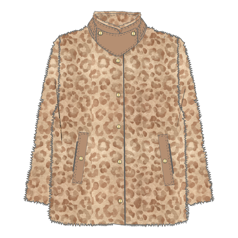 Jacke mit Leopardenmuster CHLOE 
                        GIRL