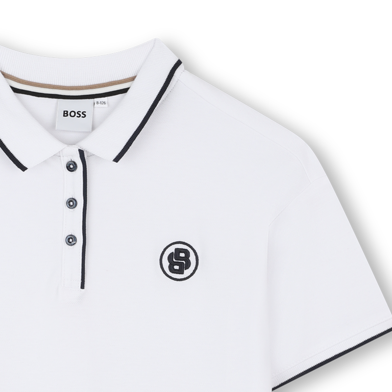 Kurz&auml;rmeliges Polokleid BOSS 
                        GIRL