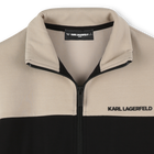 Zweifarbige Strickjacke KARL LAGERFELD KIDS 
                    BOY