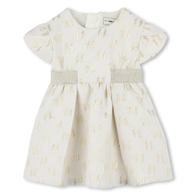 Festliches Jacquard-Kleid KARL LAGERFELD KIDS GIRL