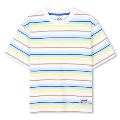 Weites, gestreiftes T-Shirt TIMBERLAND BOY