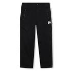 Hose aus Twill, SCHWARZ, hi-res
