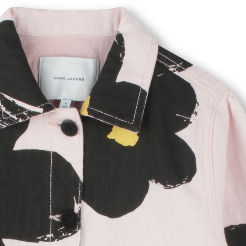 Gemusterte Jacke mit Taschen MARC JACOBS 
                        GIRL