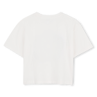 Gepr&auml;gtes bedrucktes t-shirt KENZO KIDS 
                    GIRL