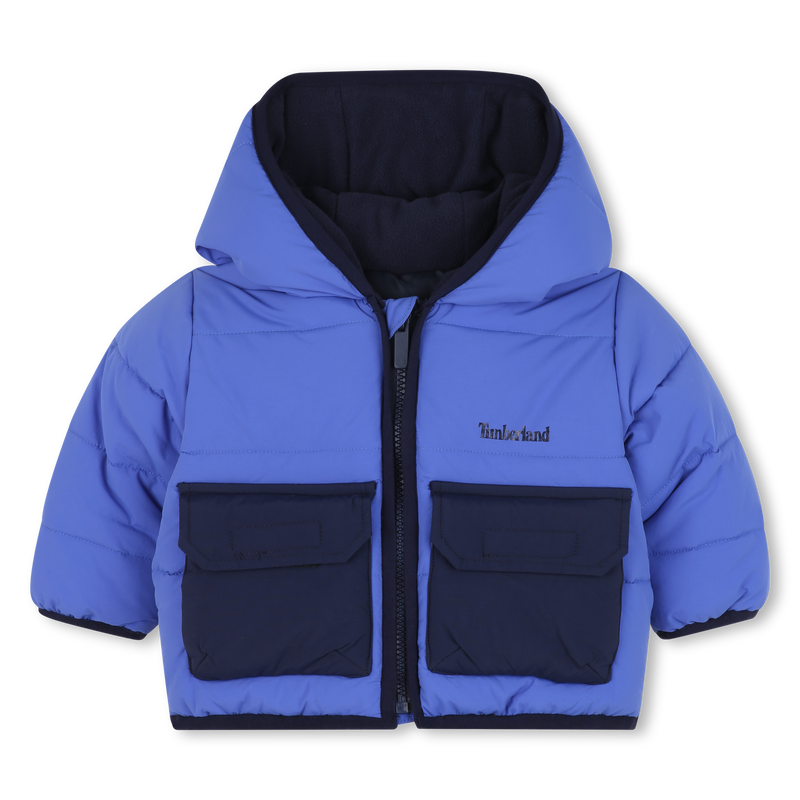 Wasserabweisende Daunenjacke mit Kapuze TIMBERLAND 
                        BOY