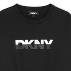 Kleid aus Fleece DKNY 
                    GIRL