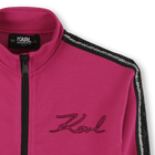 Cardigan aus doppeltem Jersey KARL LAGERFELD KIDS 
                    GIRL