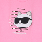 Kurz&auml;rmeliges kleid KARL LAGERFELD KIDS 
                    GIRL
