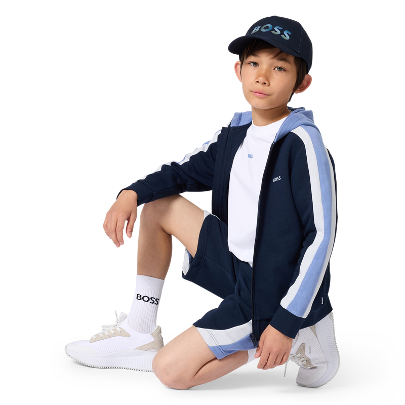 FLEECE-SHORTS BOSS 
                        BOY