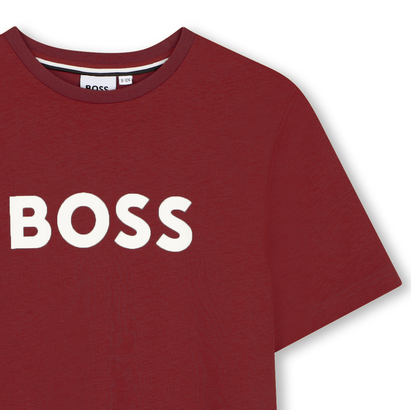 KURZ&Auml;RMELIGES T-SHIRT BOSS 
                        BOY