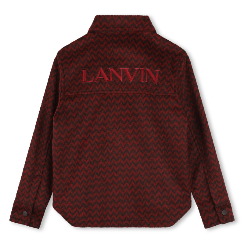 Fleecejacke mit Print LANVIN 
                        BOY
