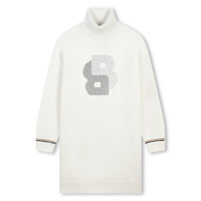 Pulloverkleid mit Strass BOSS GIRL