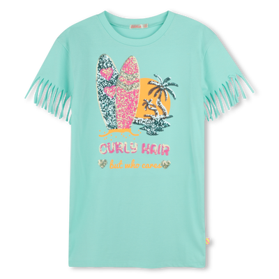 Gerades Kleid mit Fransen BILLIEBLUSH GIRL