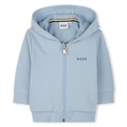 Kapuzensweatjacke, PERSISCH BLAU, hi-res