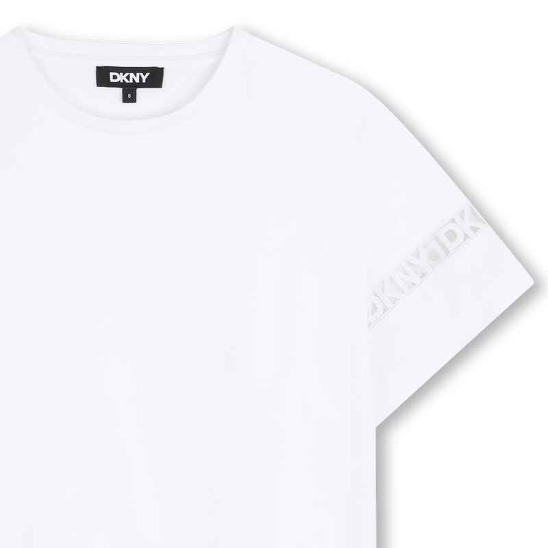 KURZ&Auml;RMELIGES T-SHIRT DKNY 
                        GIRL