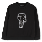 Sweatshirt aus doppeltem Jersey KARL LAGERFELD KIDS 
                    BOY