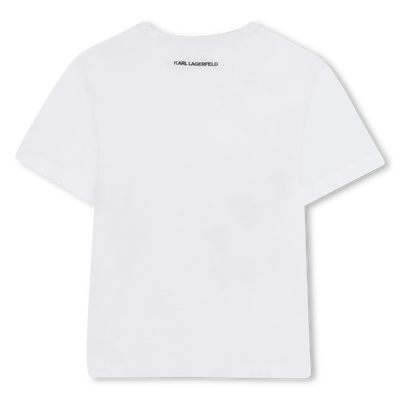 Kurz&auml;rmeliges T-Shirt KARL LAGERFELD KIDS GIRL