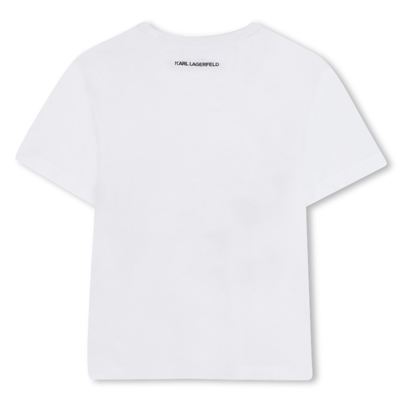 Kurz&auml;rmeliges T-Shirt KARL LAGERFELD KIDS 
                        GIRL