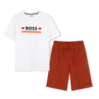 Baumwoll-Shirt und -Shorts BOSS 
                    BOY