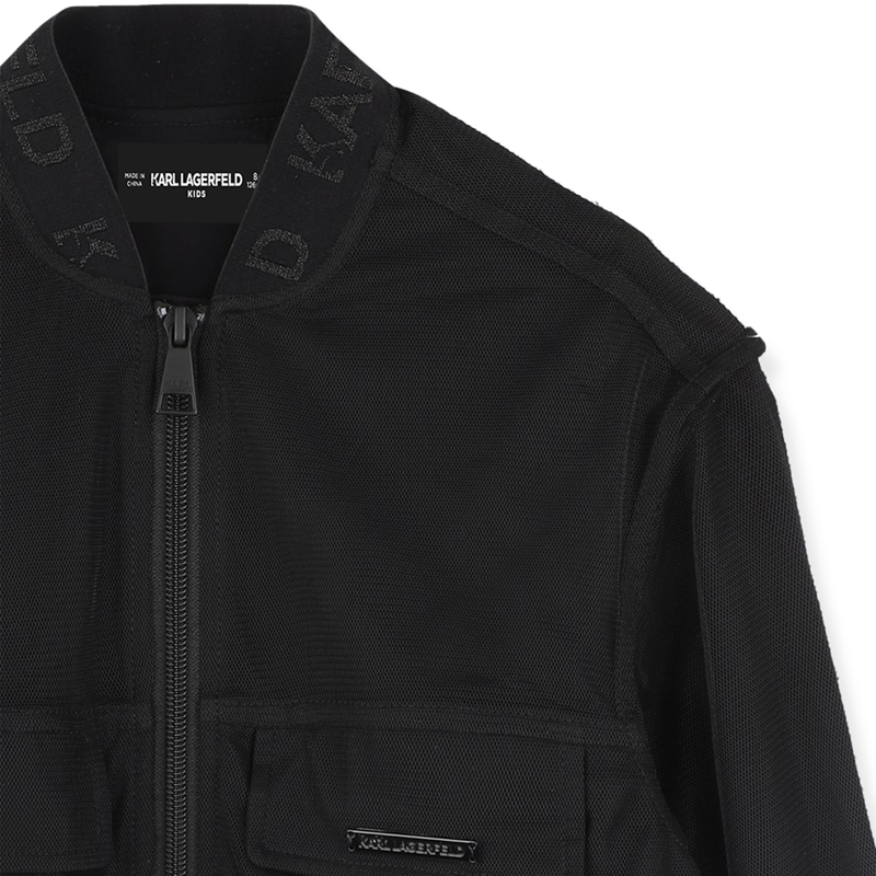 Rei&szlig;verschlussjacke KARL LAGERFELD KIDS 
                        GIRL