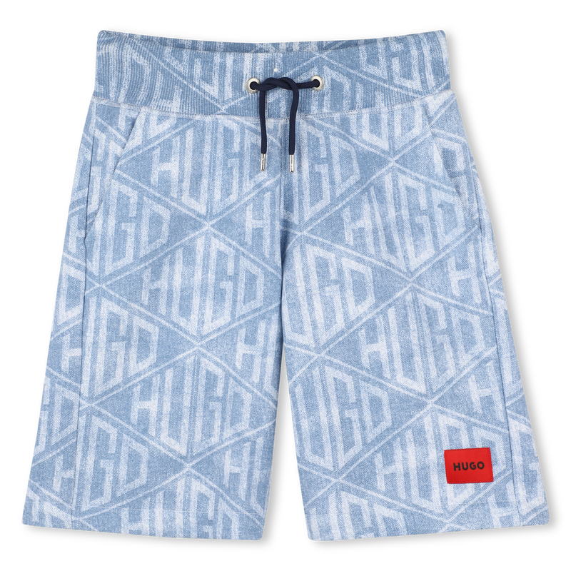 Sweat-Bermudas in Jeansoptik HUGO 
                        BOY