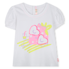 T-Shirt aus Baumwolle BILLIEBLUSH 
                    GIRL