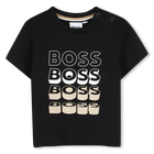 Kurz&auml;rmeliges t-shirt BOSS 
                    BOY