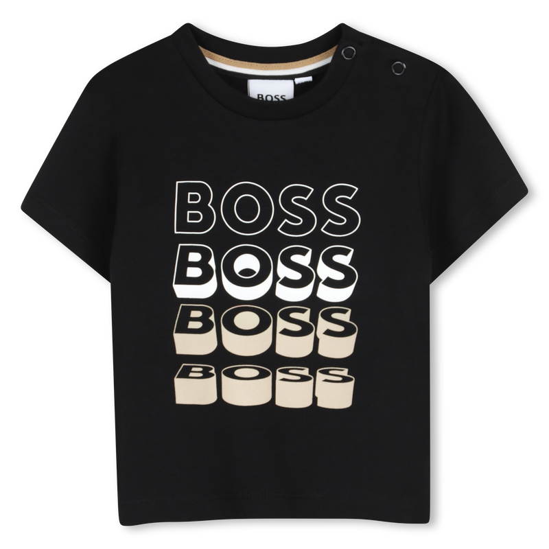 KURZ&Auml;RMELIGES T-SHIRT BOSS 
                        BOY