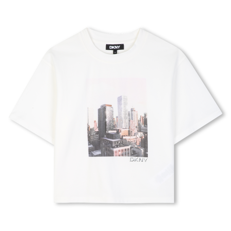 T-Shirt mit kurzen &Auml;rmeln DKNY 
                        GIRL