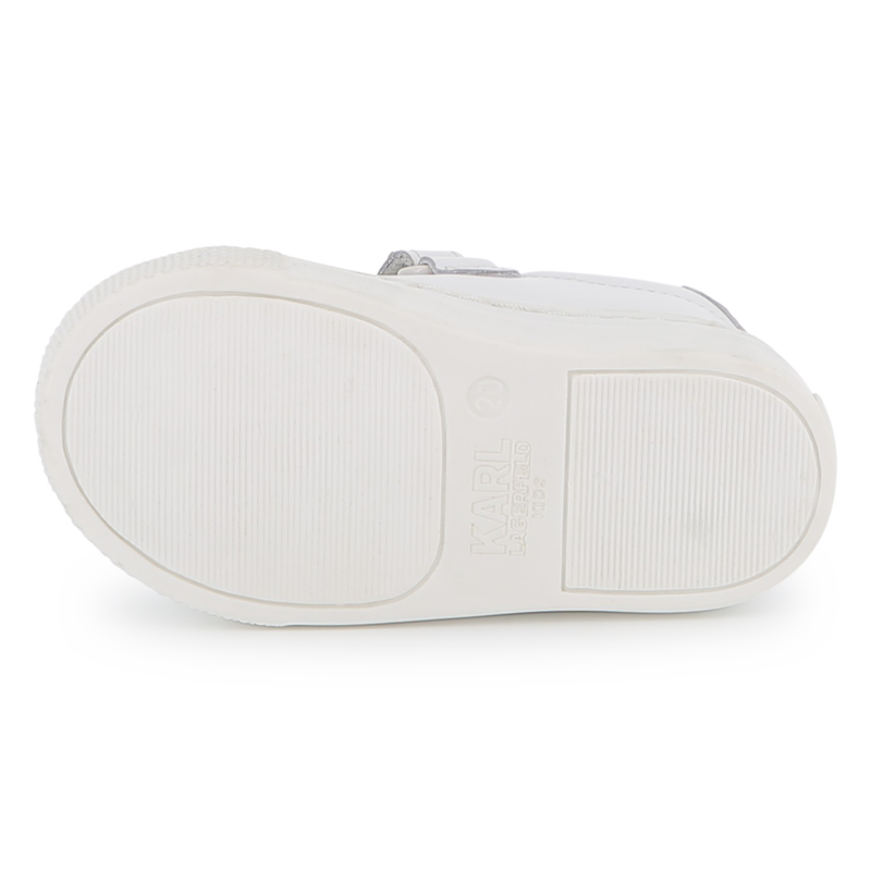 Low-Top-Sneaker aus Rindsleder KARL LAGERFELD KIDS 
                        UNISEX