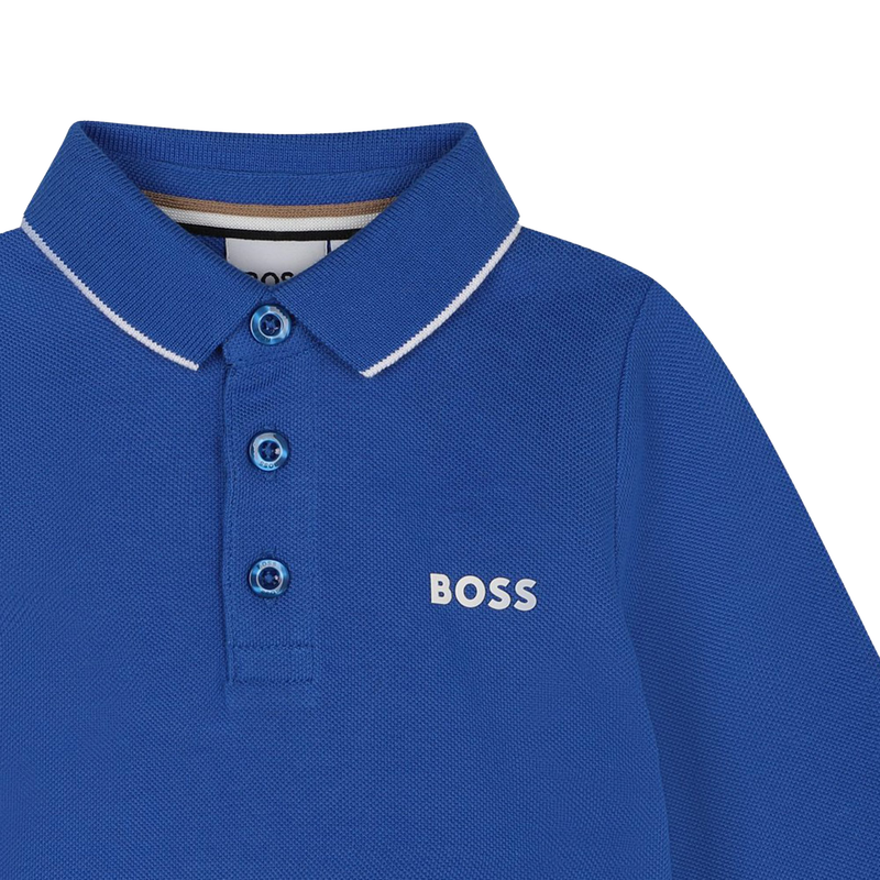 Polo-Shirt aus Baumwoll-Piqu&eacute; BOSS 
                        BOY