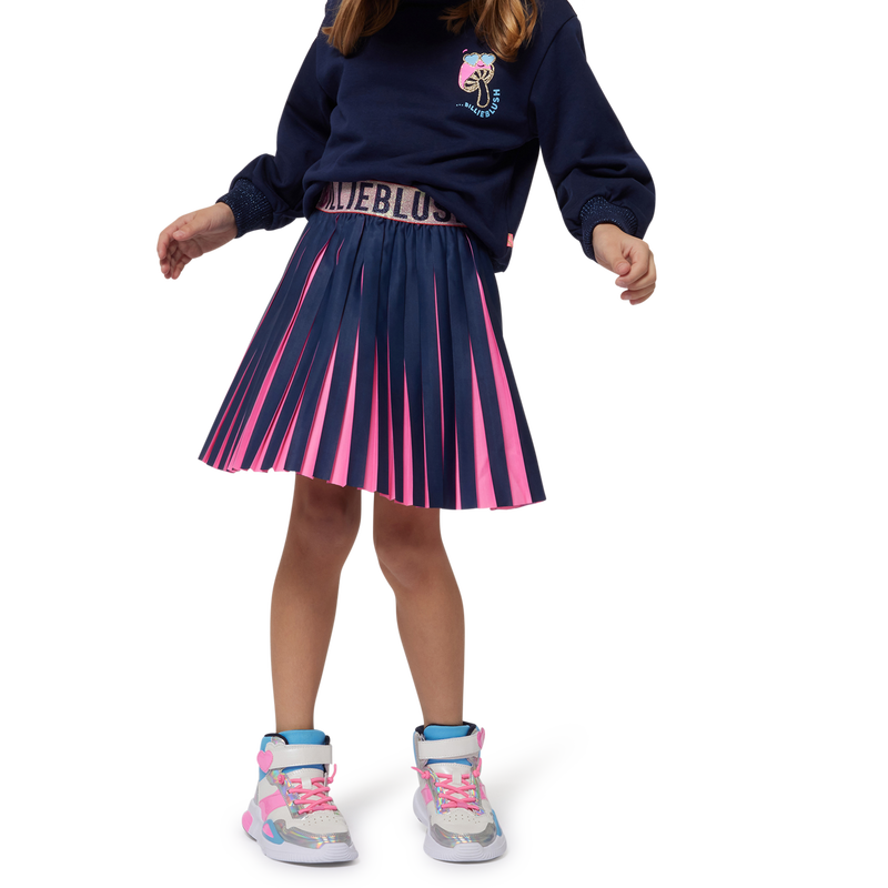 Zweifarbiger Faltenrock BILLIEBLUSH 
                        GIRL